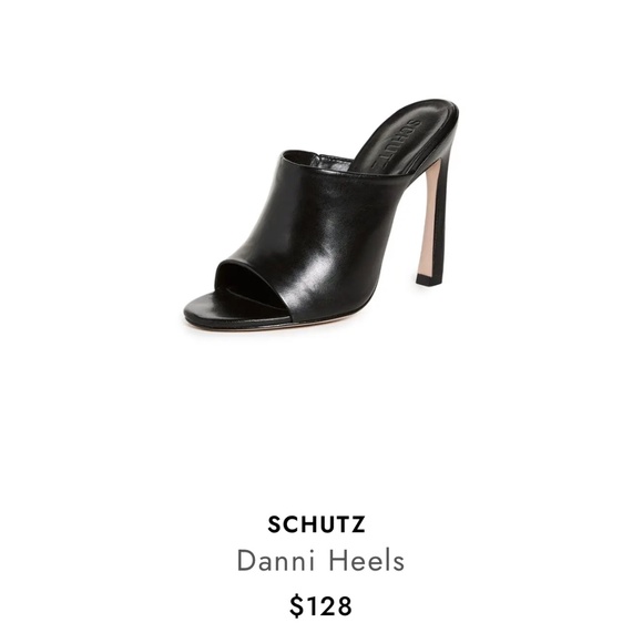 Schultz Danni Heels Black/Size 7 NWT - Picture 10 of 11